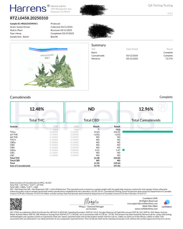 Hemp/CBD Biomass 25-pound pack - Image 2